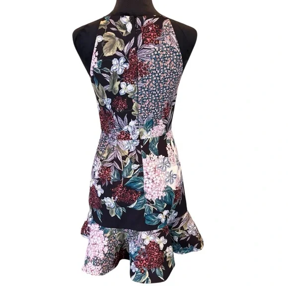 KEEPSAKE The Label Unreal Floral Print Mini Ruffle Dress,Small, Summer Girly - Picture 8 of 16